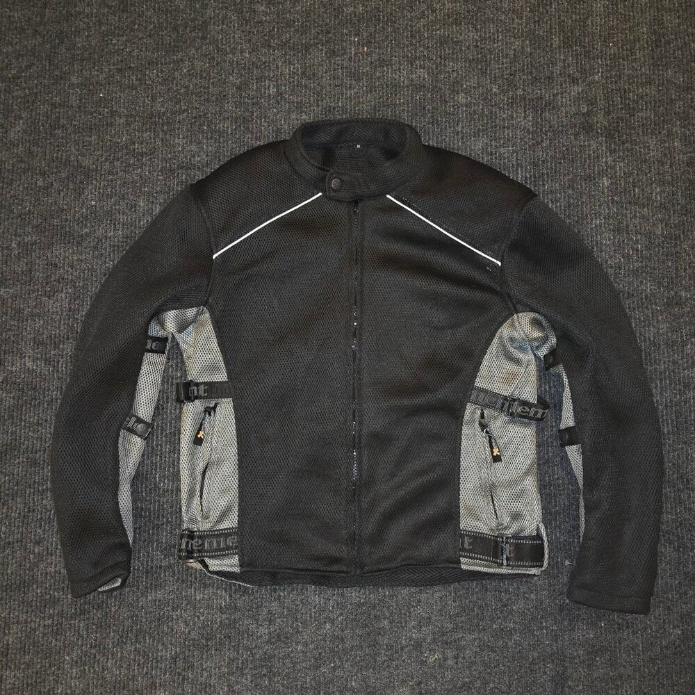 Xelement Armored and breathable motorcycle jacket. mens m